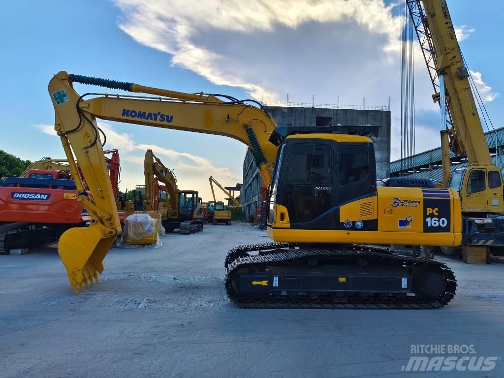 Komatsu PC 160-7 Roomikekskavaatorid