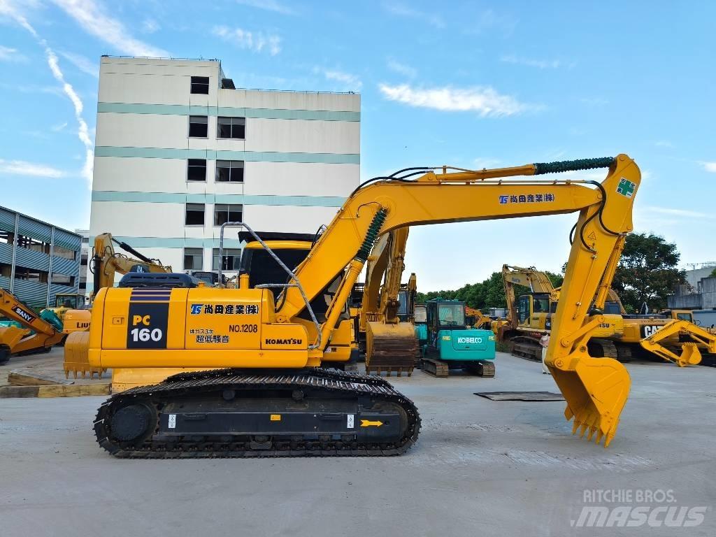 Komatsu PC 160-7 Roomikekskavaatorid