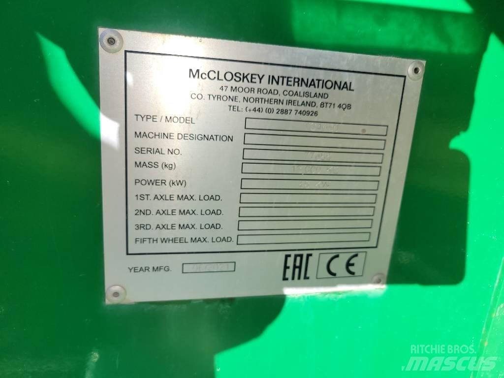 McCloskey TS4080 Konveierid