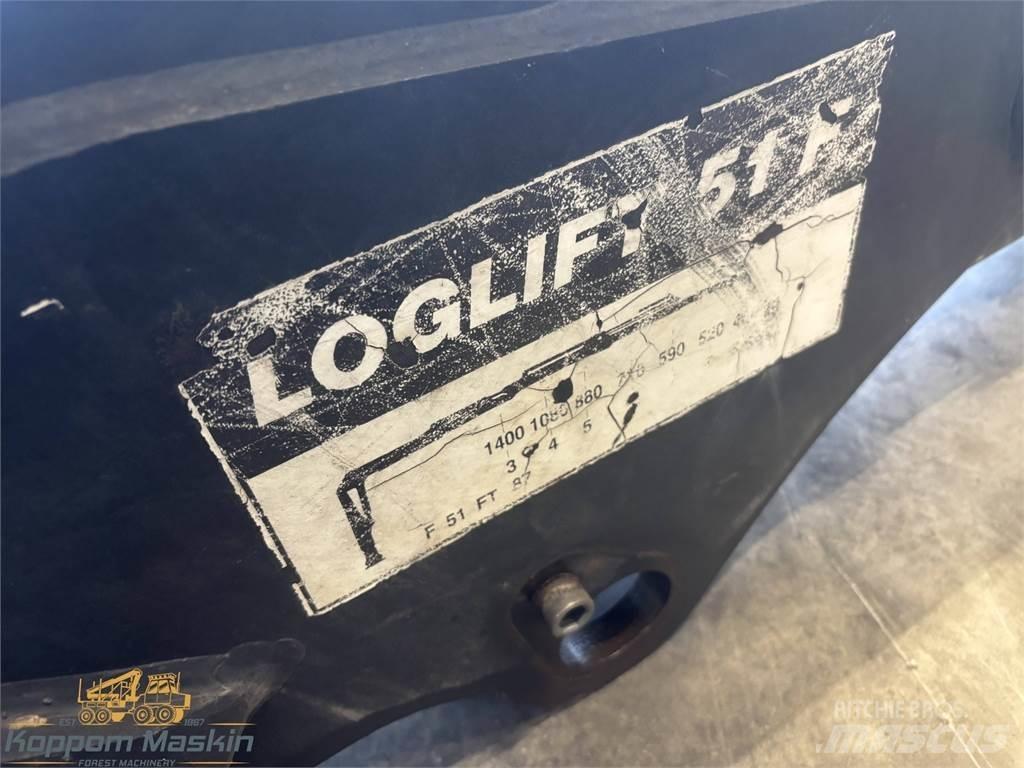 Loglift 51F Forvarderi kraanad