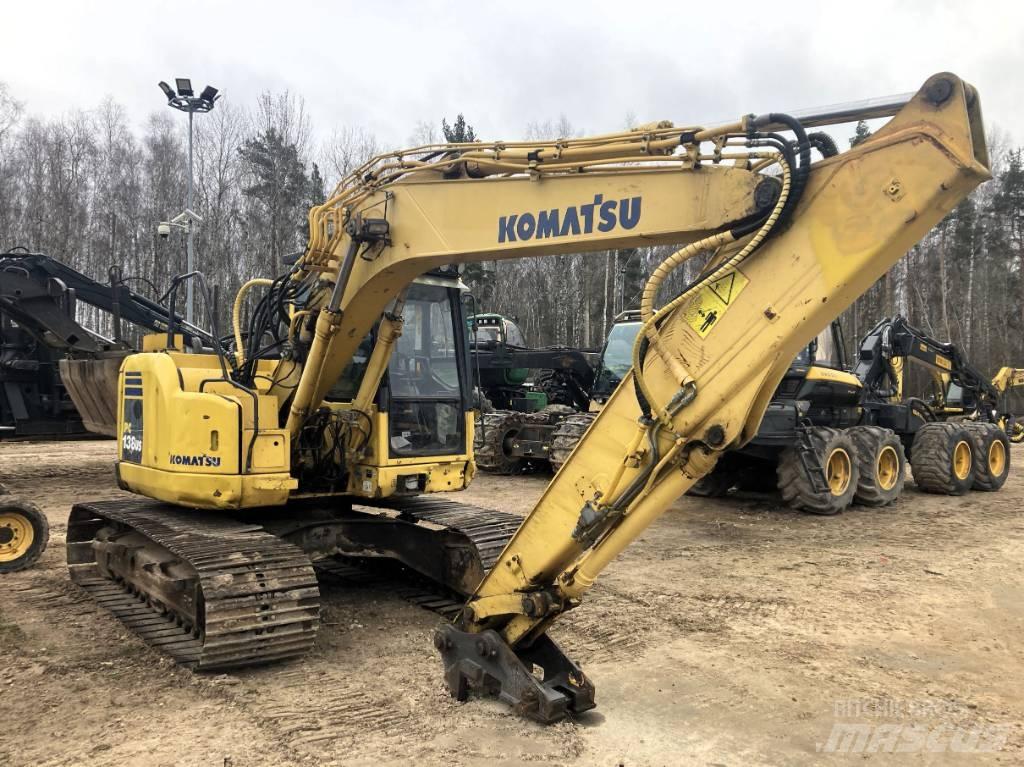 Komatsu PC 138 US-8 Roomikekskavaatorid