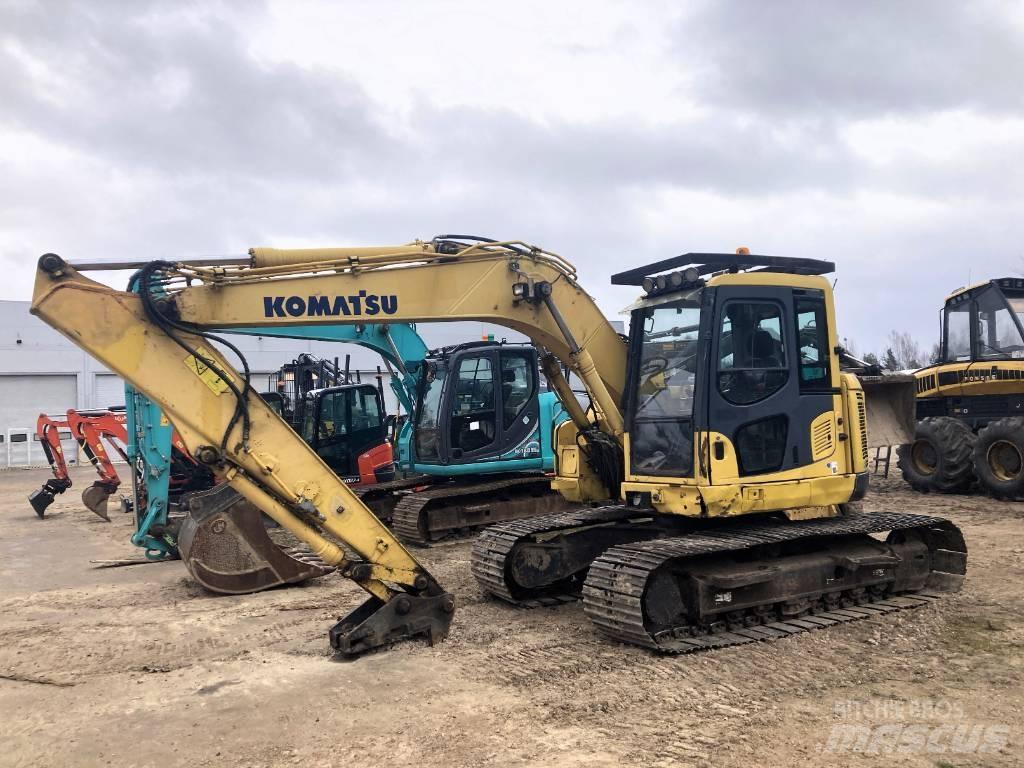 Komatsu PC 138 US-8 Roomikekskavaatorid