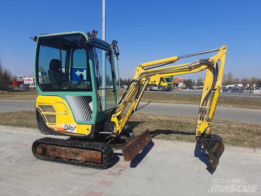 Yanmar SV 17 EX Miniekskavaatorid < 7 t