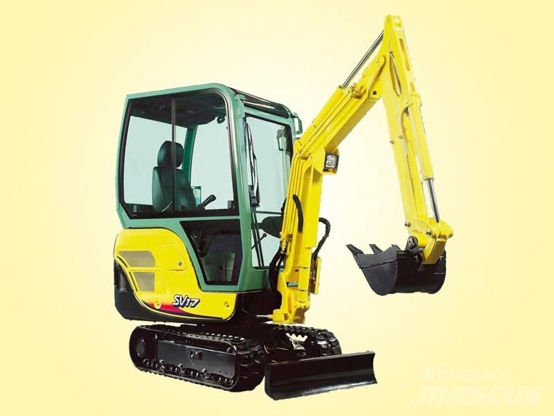 Yanmar SV 17 EX Miniekskavaatorid < 7 t