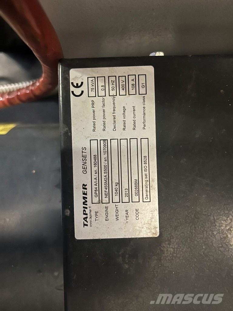 Genset GP84 75KVA Diiselgeneraatorid