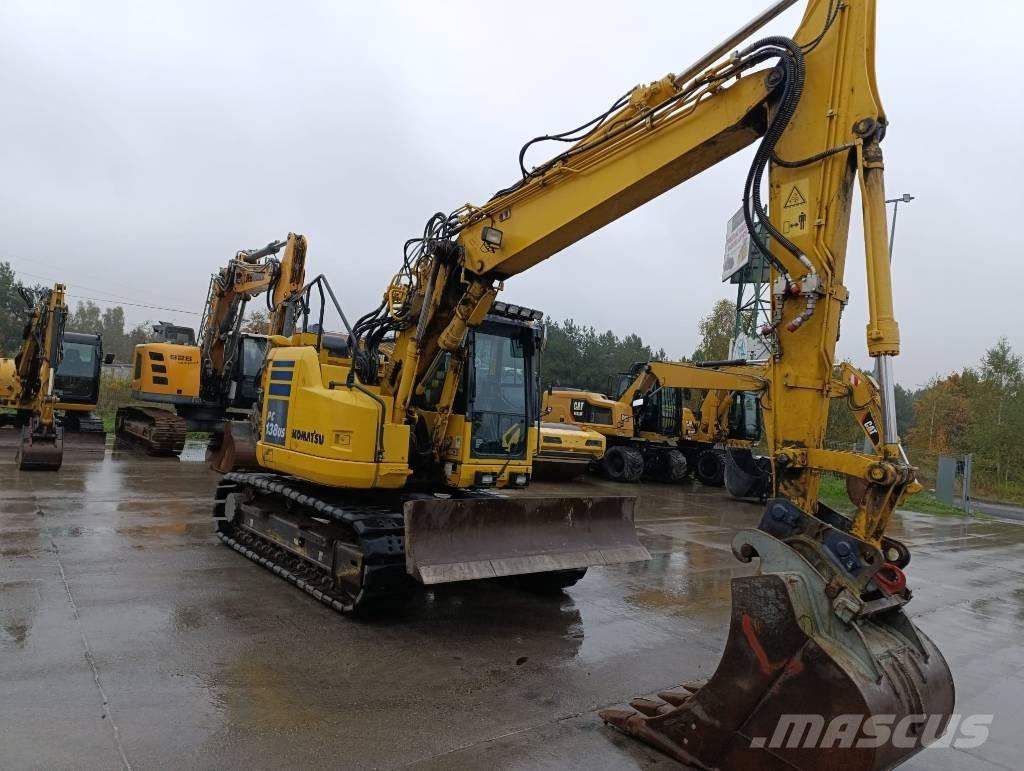 Komatsu PC 138 US-11 Roomikekskavaatorid