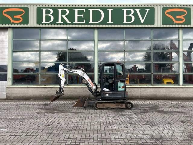 Bobcat E 26 Miniekskavaatorid < 7 t