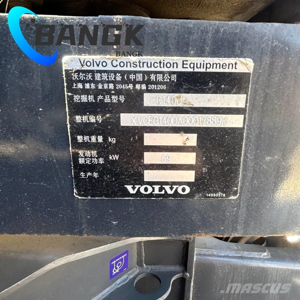Volvo EC 140 Roomikekskavaatorid