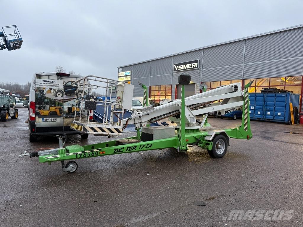 Dexter 17ZA Järelveetavad korvtõstukid
