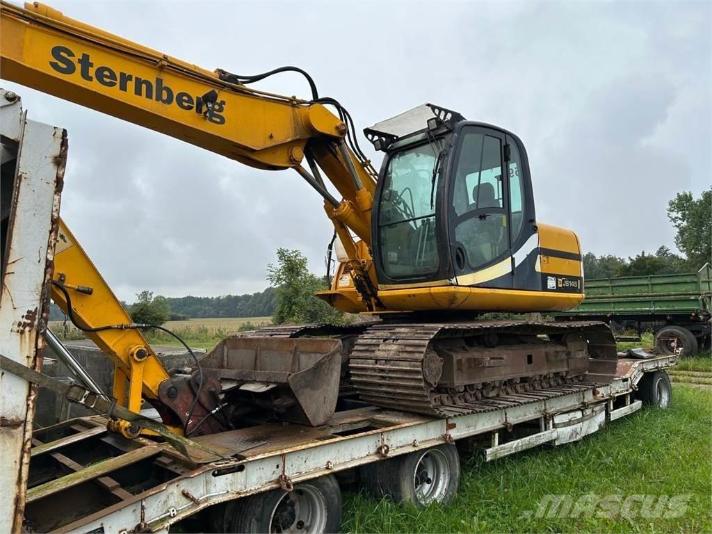 JCB JS145 Roomikekskavaatorid