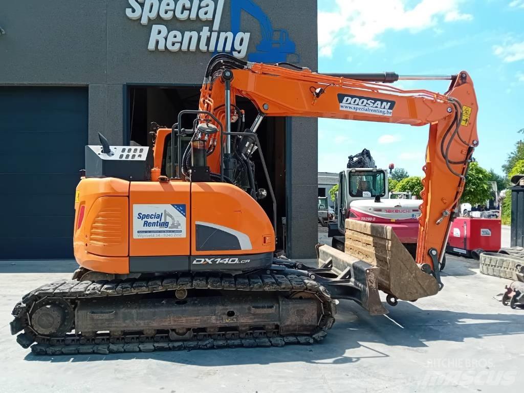 Doosan DX 140 LCR Roomikekskavaatorid