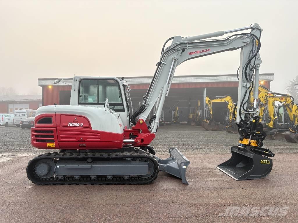 Takeuchi TB290 Väikeekskavaatorid 7t-12t