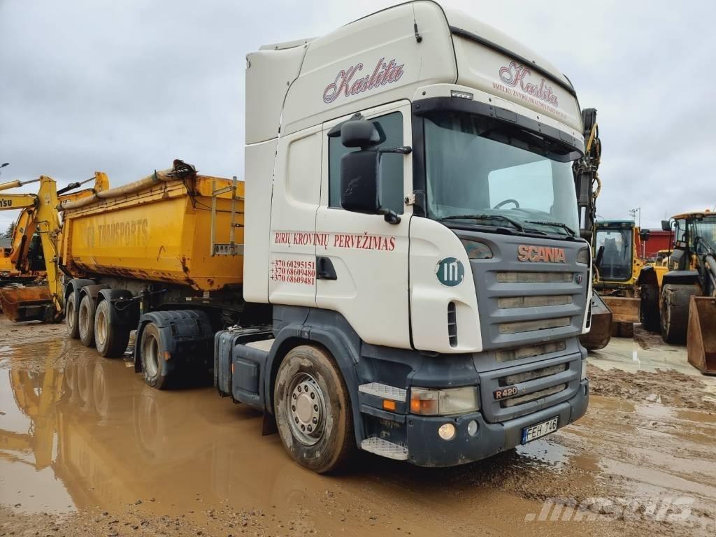 Scania R 420 Sadulveokid