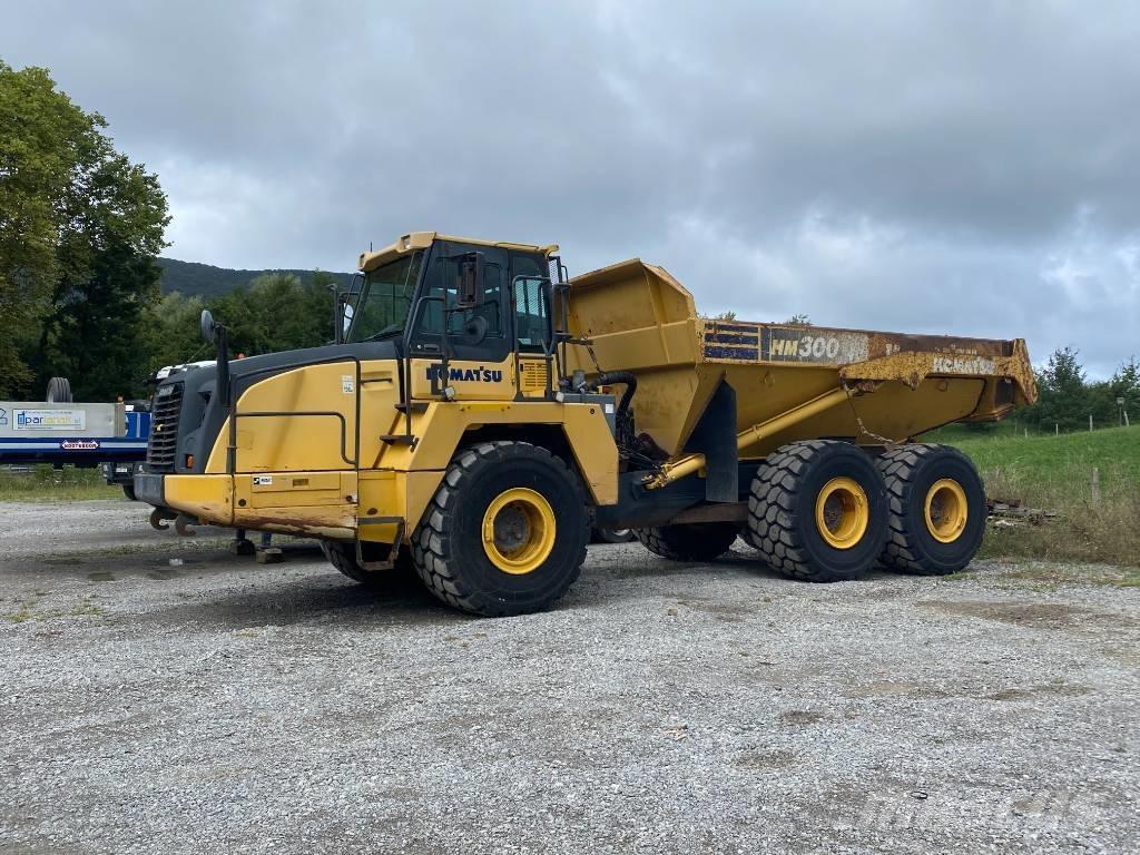 Komatsu HM 300-3 Liigendraamiga pinnaseveokid