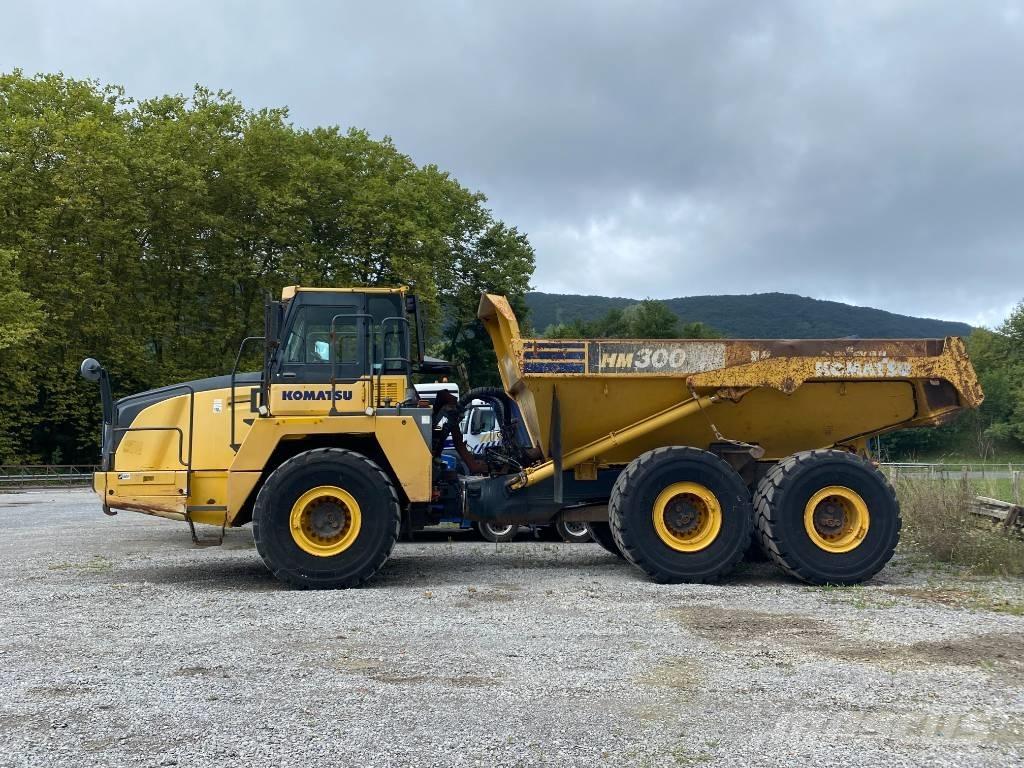 Komatsu HM 300-3 Liigendraamiga pinnaseveokid