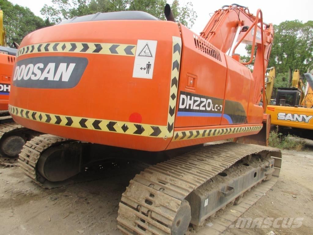 Doosan DH 220 LC-7 Roomikekskavaatorid