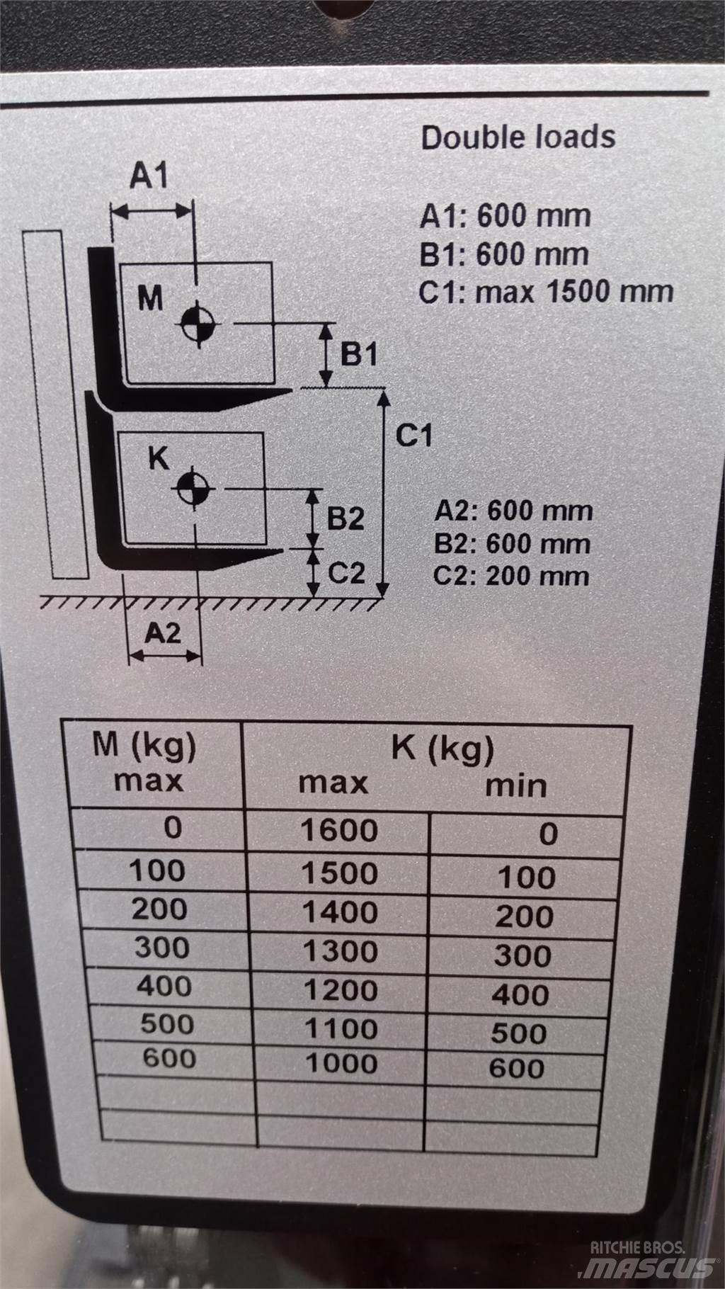 Toyota SWE120L Järelkäidavad virnastajad