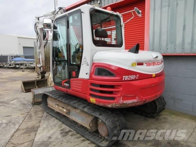 Takeuchi TB 290-2 Väikeekskavaatorid 7t-12t