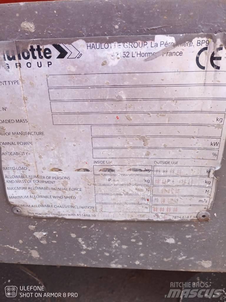 Haulotte Optimum  8 Käärtõstukid