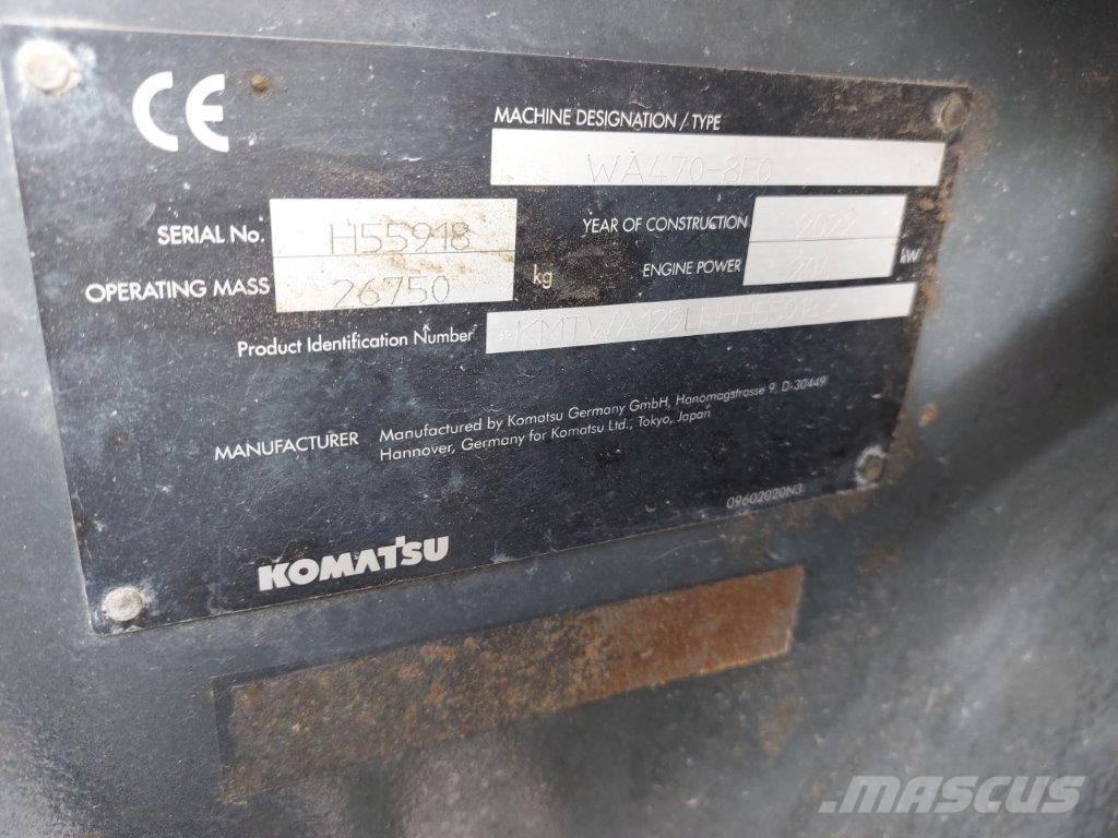 Komatsu WA470-8 Rataslaadurid