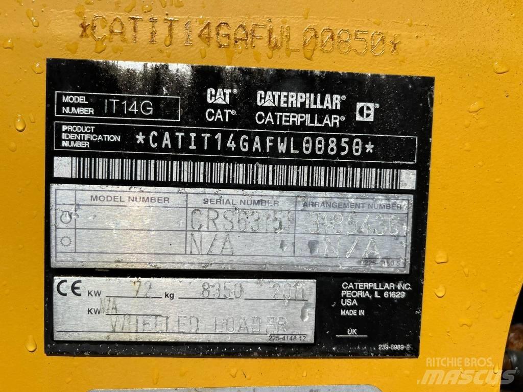 CAT IT 14 G Rataslaadurid