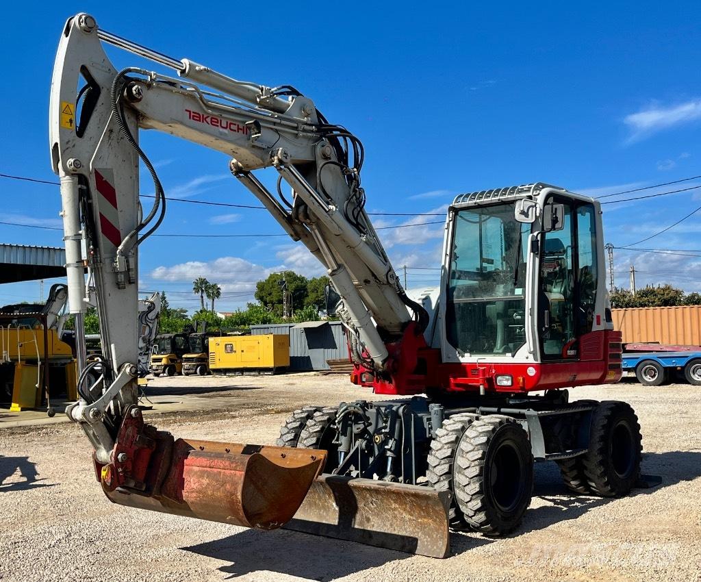 Takeuchi TB 295 W Ratasekskavaatorid