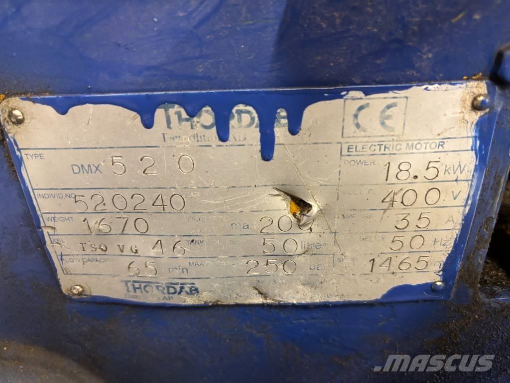  Thordab DMX 520 Lammutusekskavaatorid