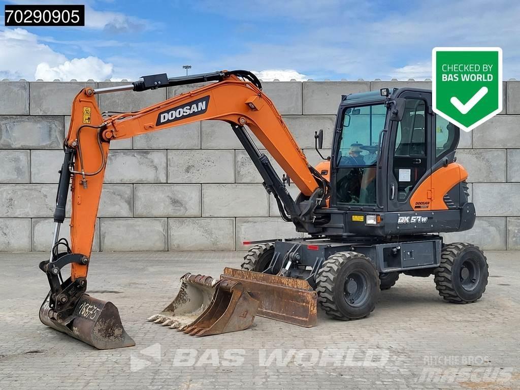 Doosan DX57W-7 Ratasekskavaatorid