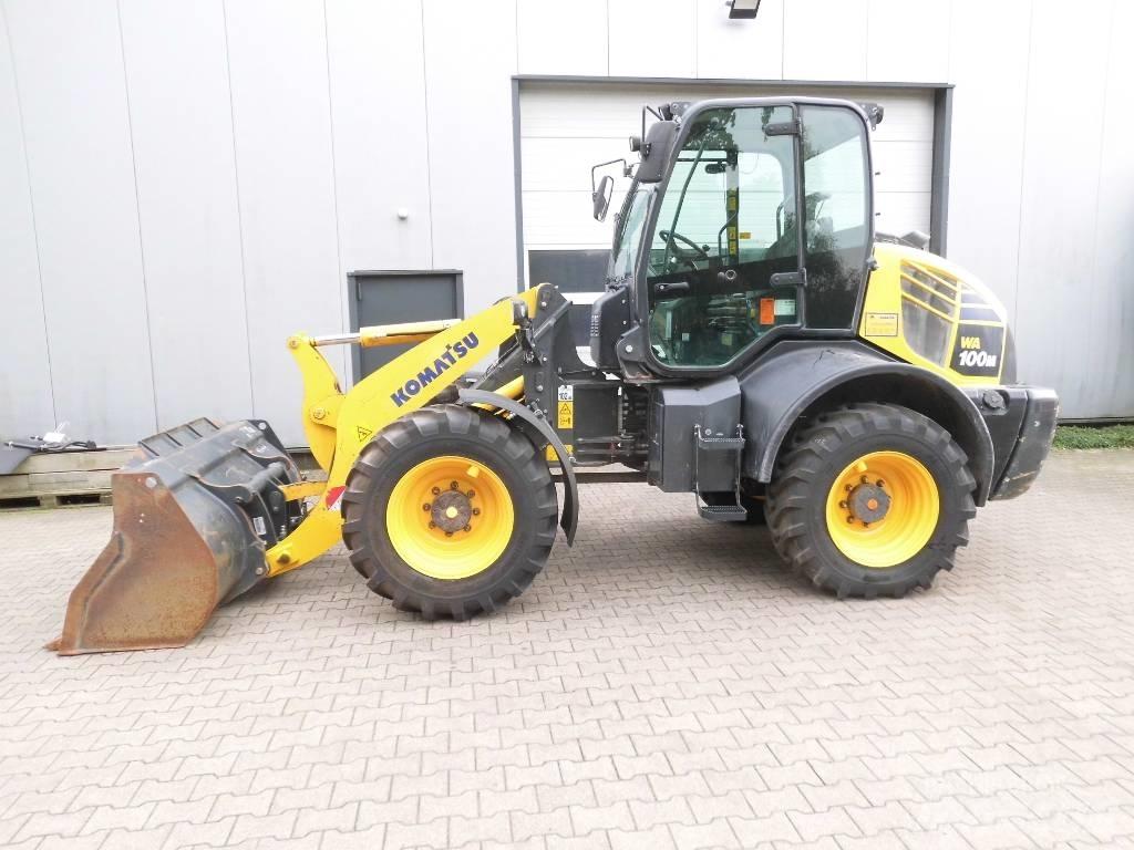Komatsu WA 100 M-8 Rataslaadurid