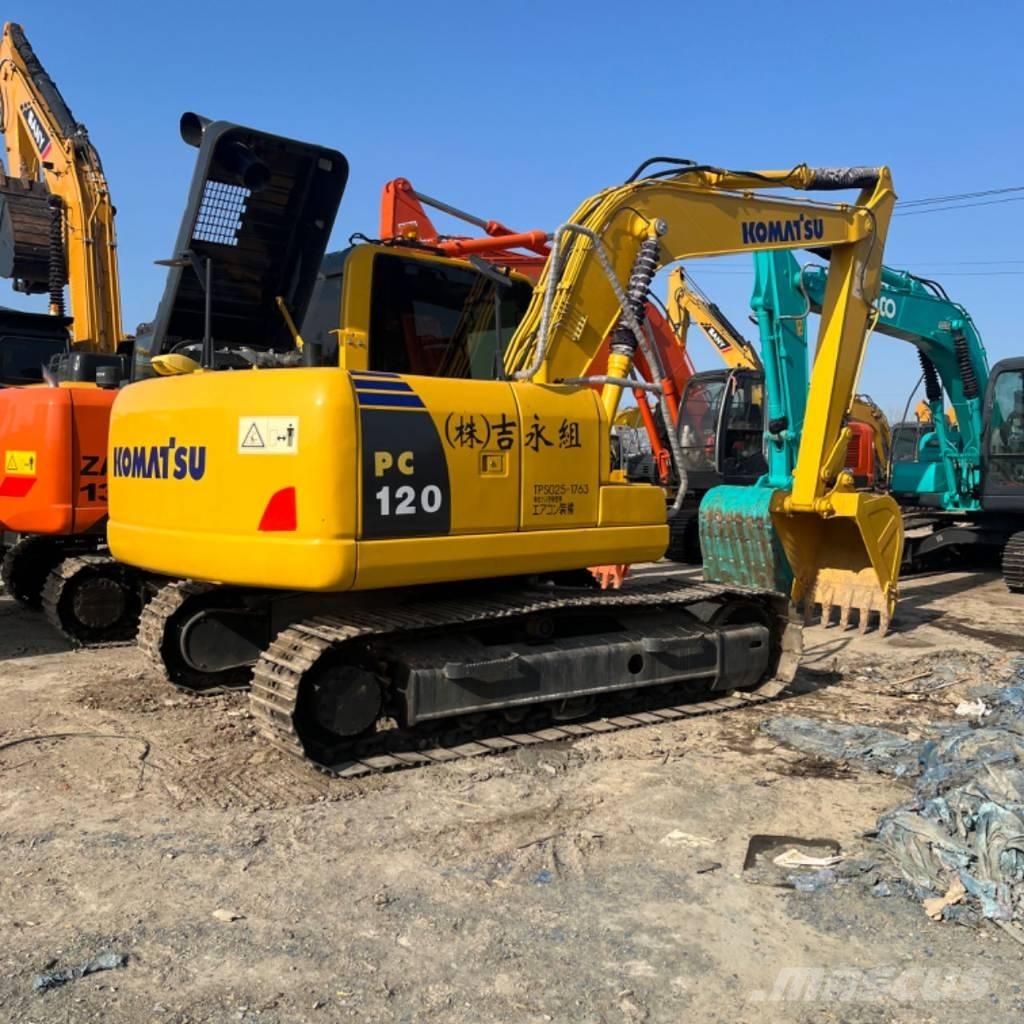Komatsu PC 120 Väikeekskavaatorid 7t-12t