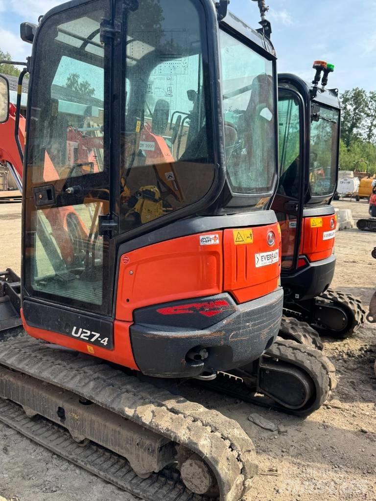 Kubota U 27-4 Miniekskavaatorid < 7 t