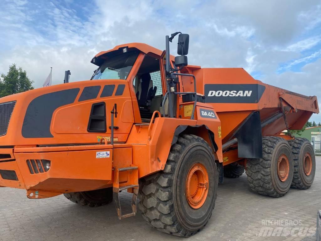 Doosan DA 40 Liigendraamiga pinnaseveokid