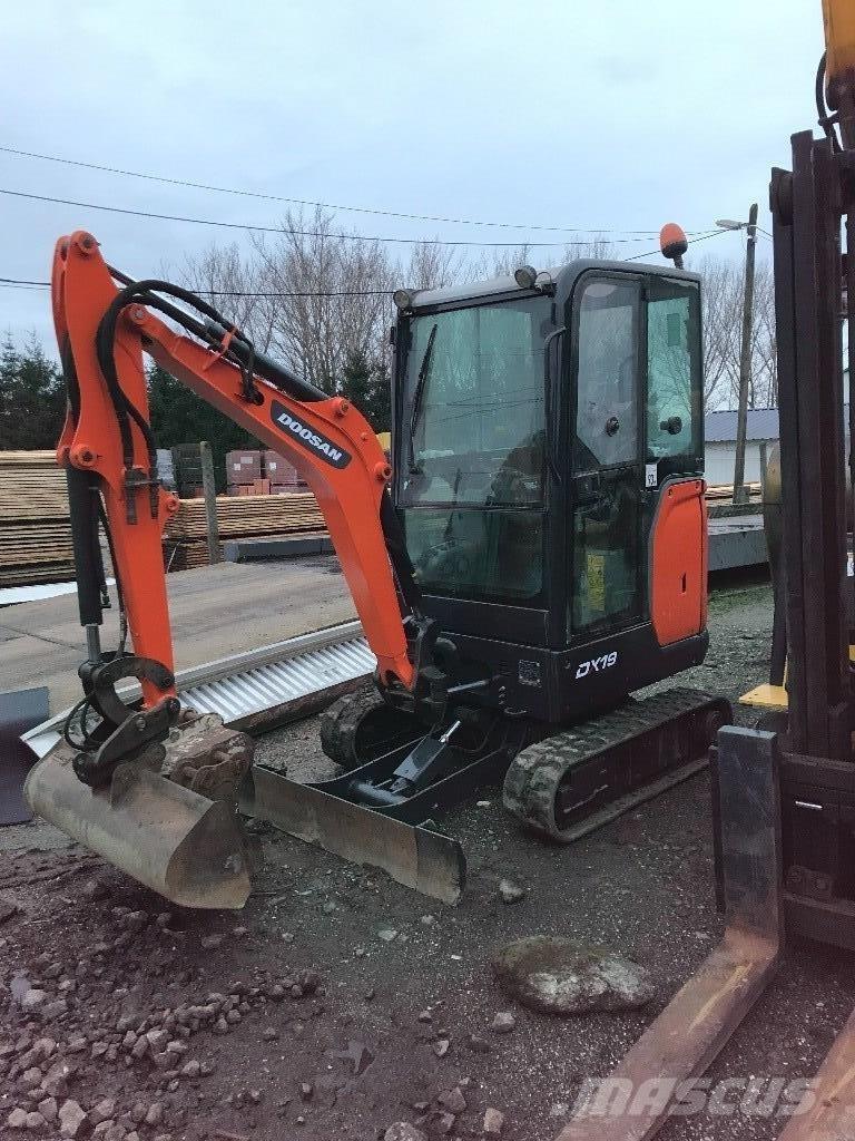 Doosan DX 19 Miniekskavaatorid < 7 t