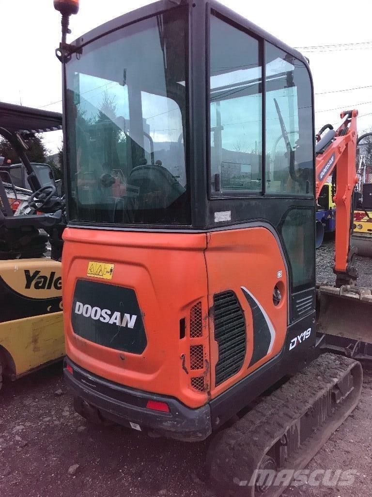 Doosan DX 19 Miniekskavaatorid < 7 t
