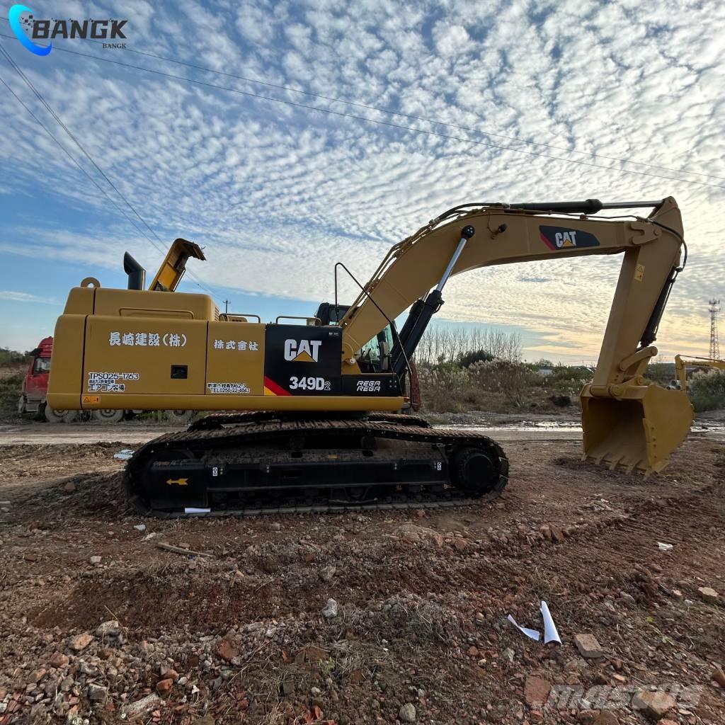 CAT 349D2 Roomikekskavaatorid