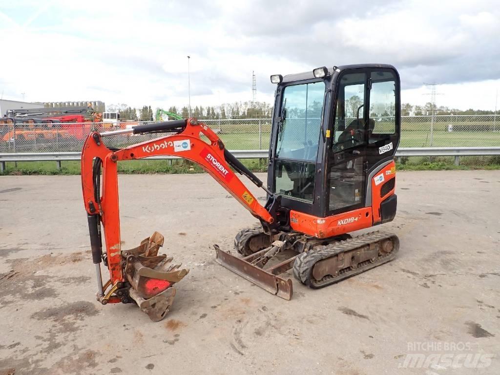 Kubota KX 019-4 Miniekskavaatorid < 7 t