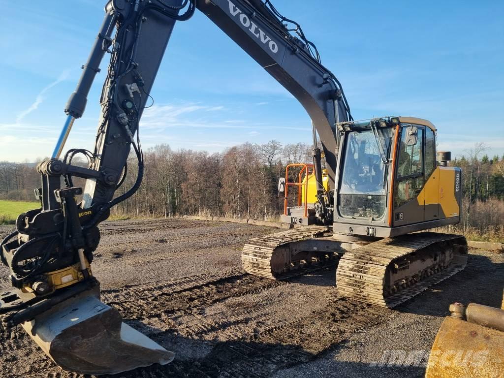 Volvo EC 140 EL Roomikekskavaatorid