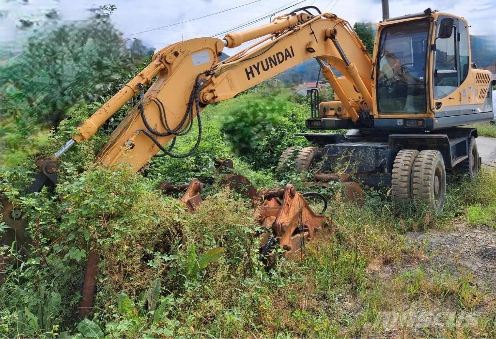 Hyundai Robex 140 W Ratasekskavaatorid