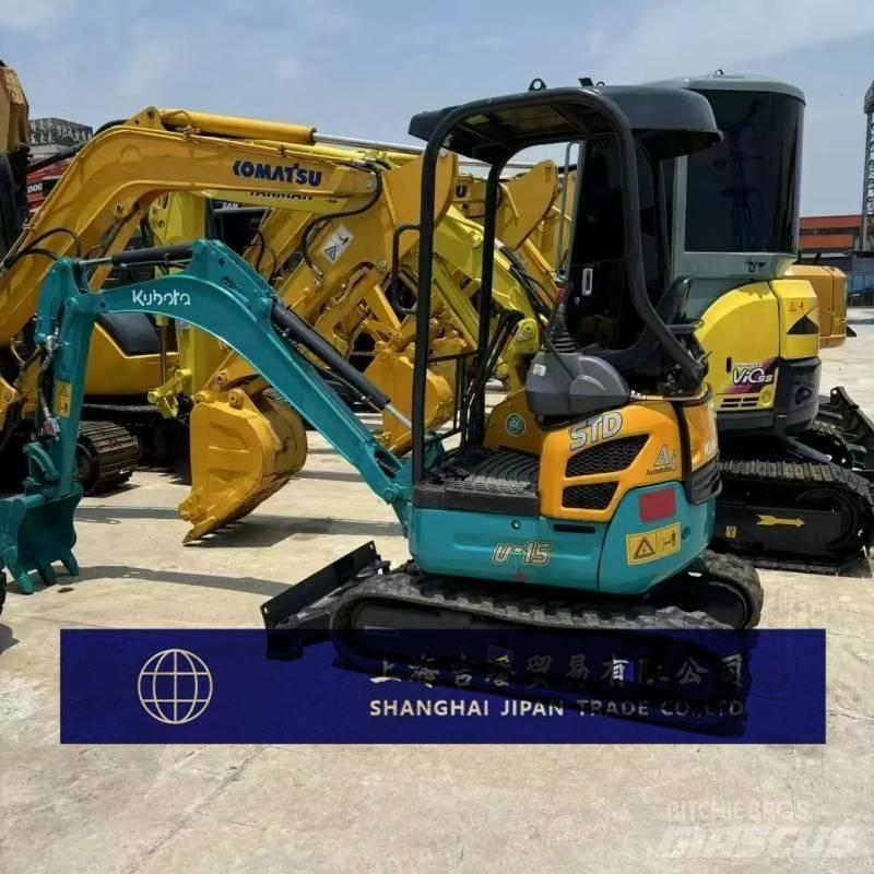 Kubota U 15 Miniekskavaatorid < 7 t