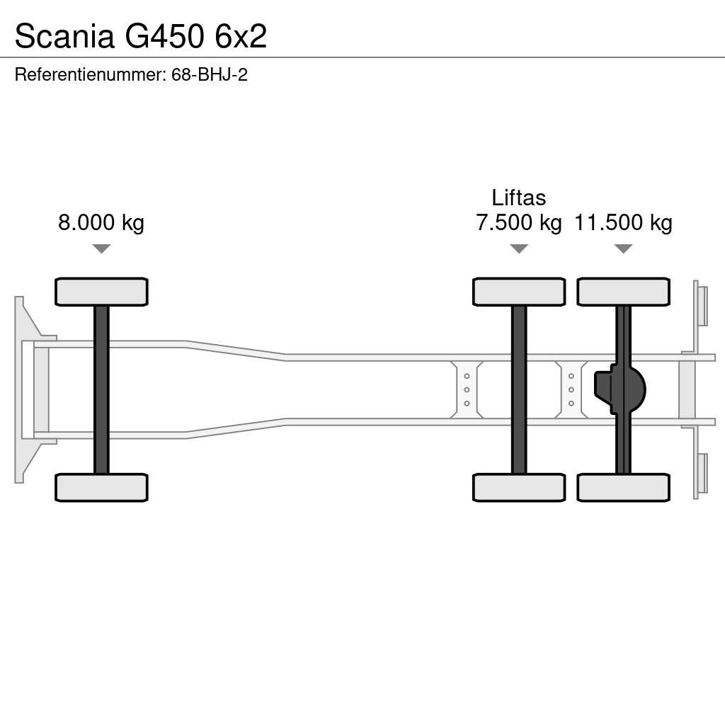 Scania G450 6x2 Raamautod