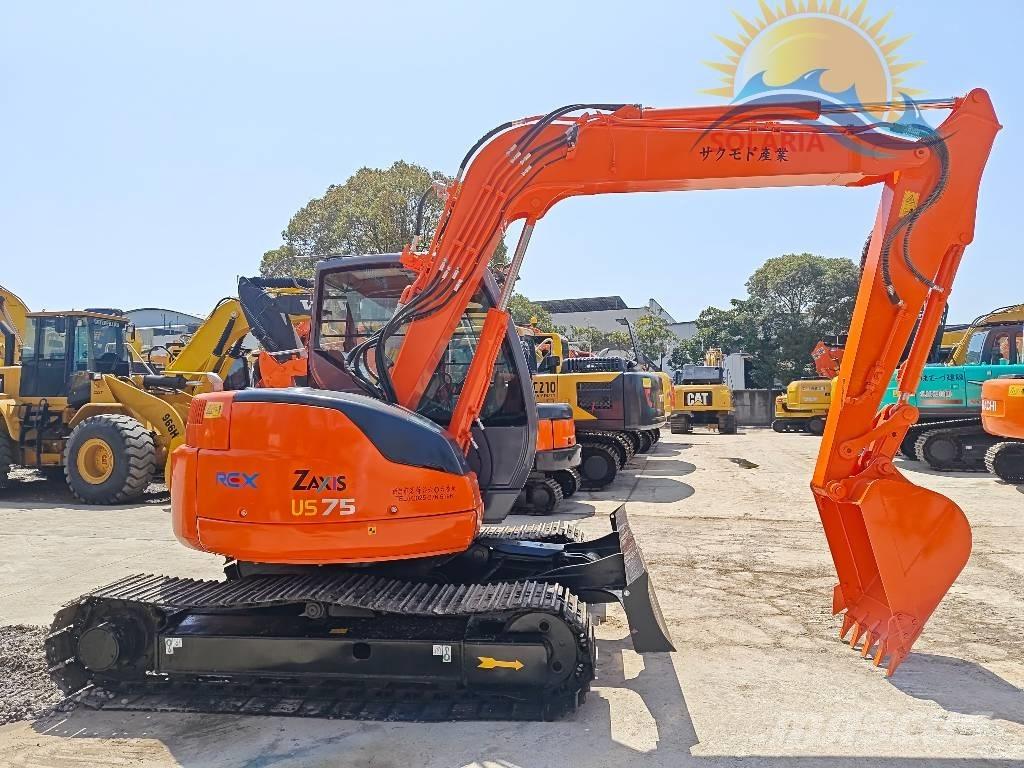 Hitachi ZX 75 US Väikeekskavaatorid 7t-12t