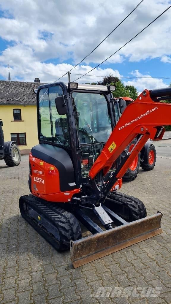 Kubota U27-4 Hi-Lux Miniekskavaatorid < 7 t