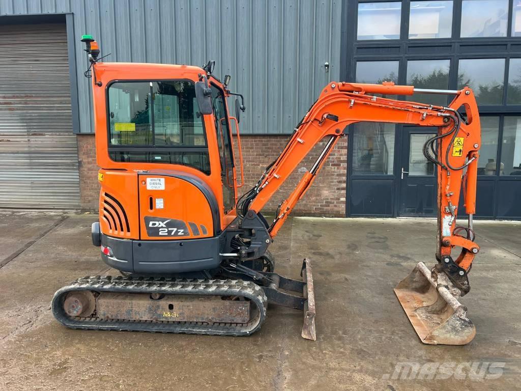 Doosan DX 27 Z Miniekskavaatorid < 7 t