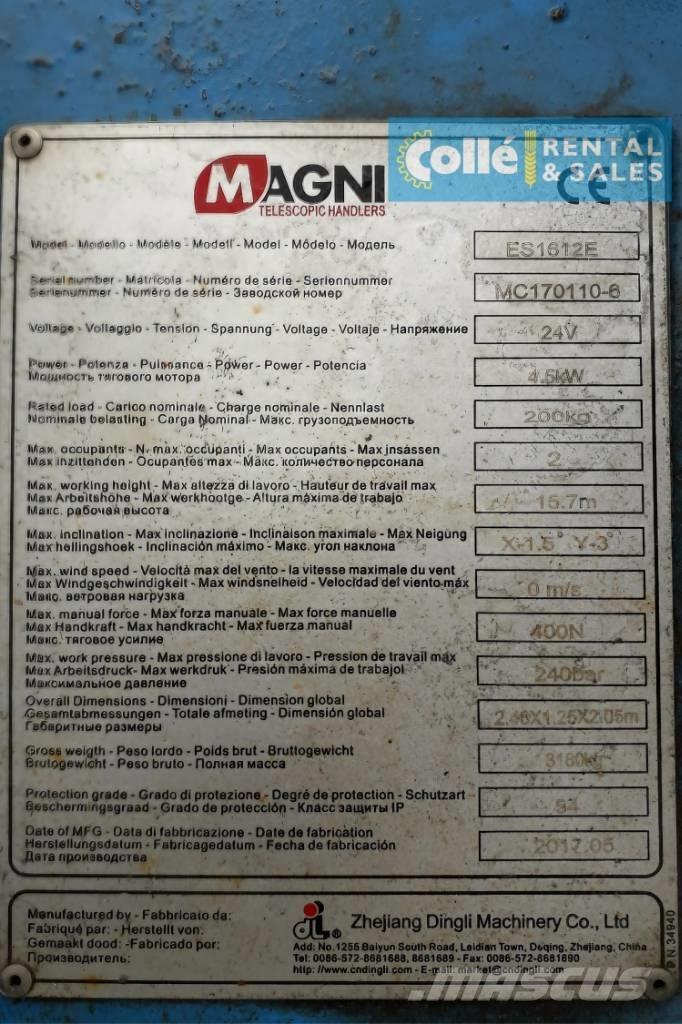 Magni ES 1612 E | 2017 Käärtõstukid