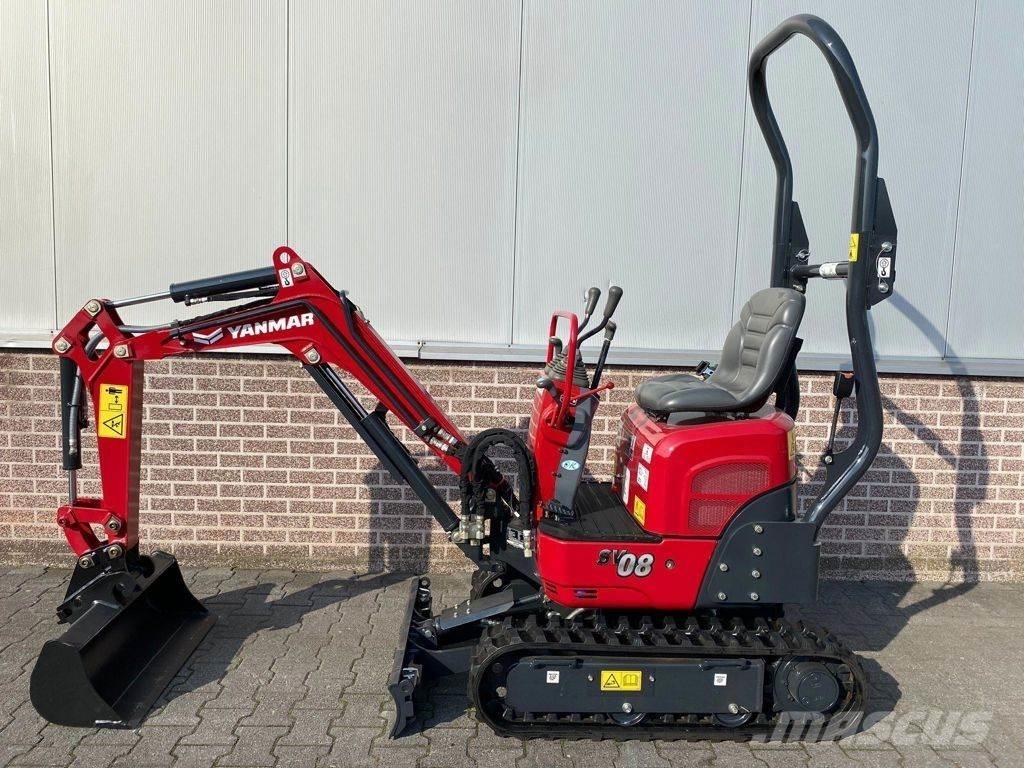Yanmar SV08 Miniekskavaatorid < 7 t