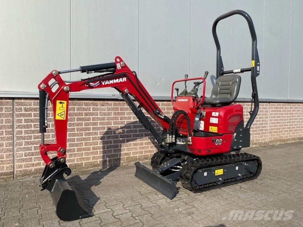 Yanmar SV08 Miniekskavaatorid < 7 t