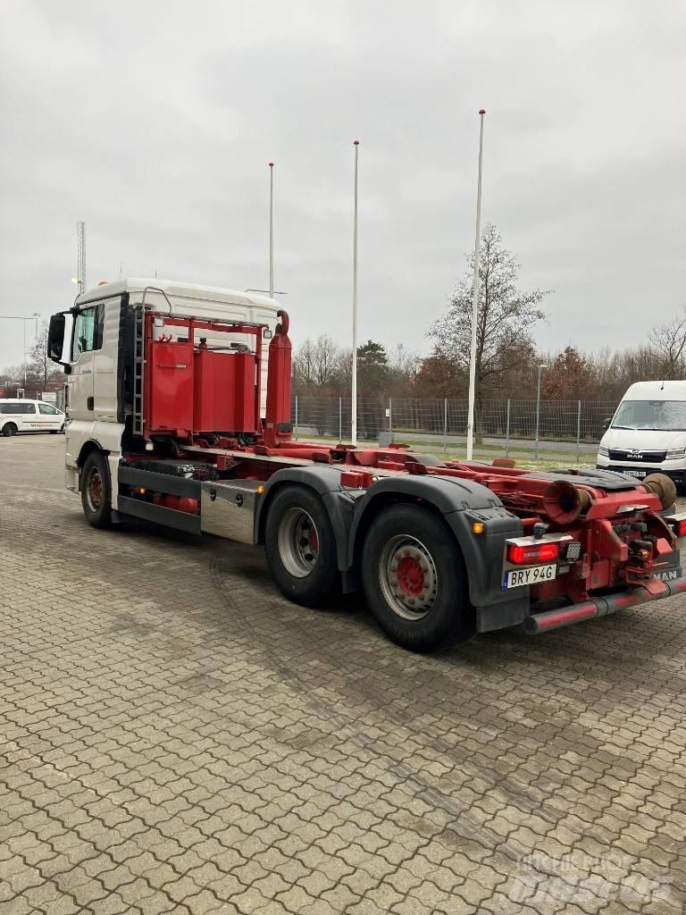 MAN TGX 26.500 6X2 Konksliftveokid