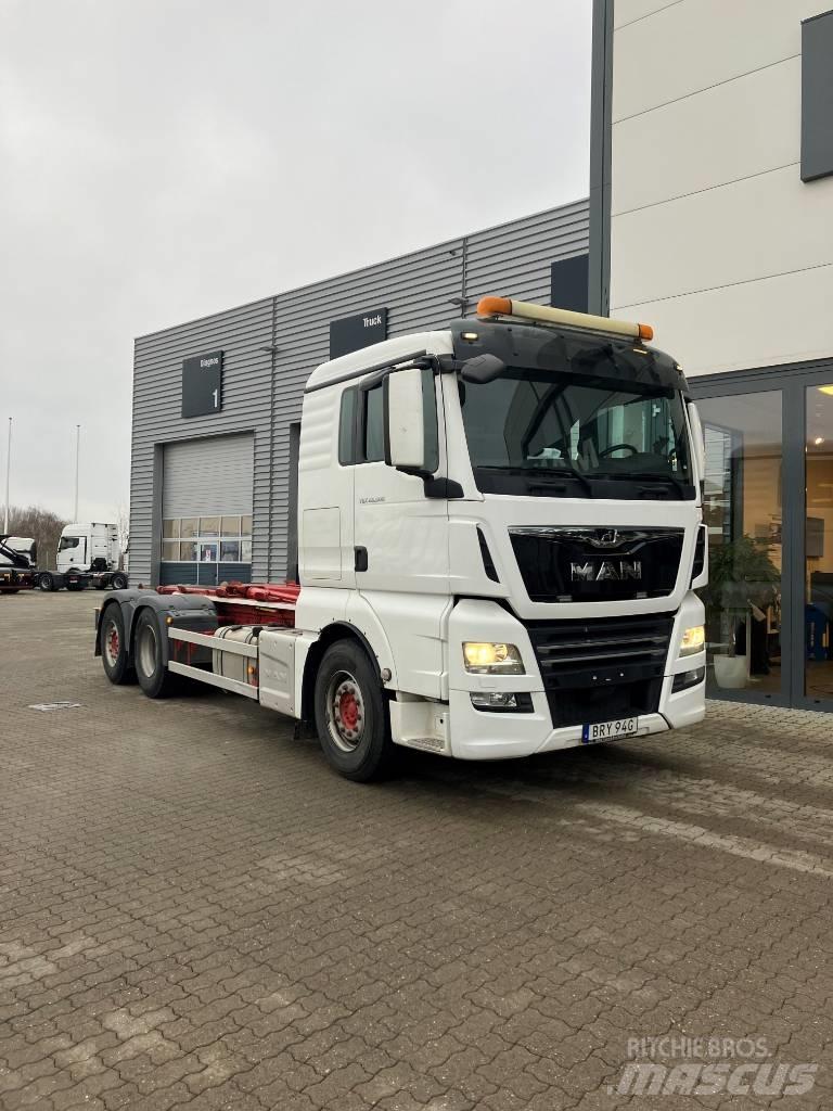 MAN TGX 26.500 6X2 Konksliftveokid