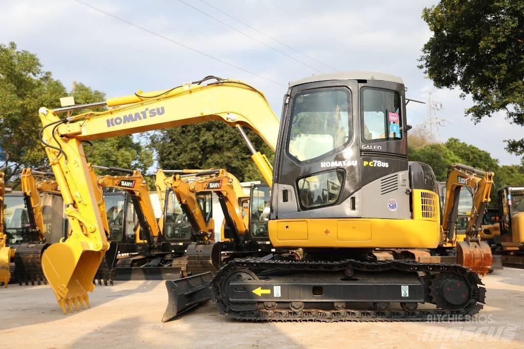 Komatsu PC 78 US-6 Väikeekskavaatorid 7t-12t
