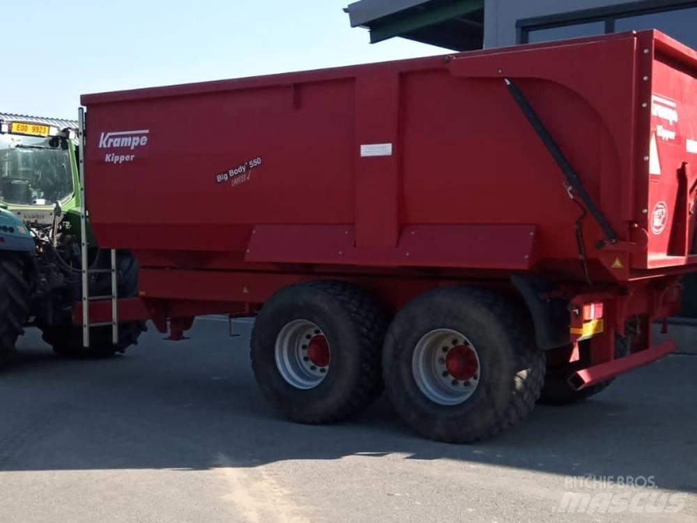Krampe Big Body 550 Madelpoolhaagised